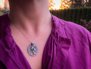 The Royal Raven Necklace