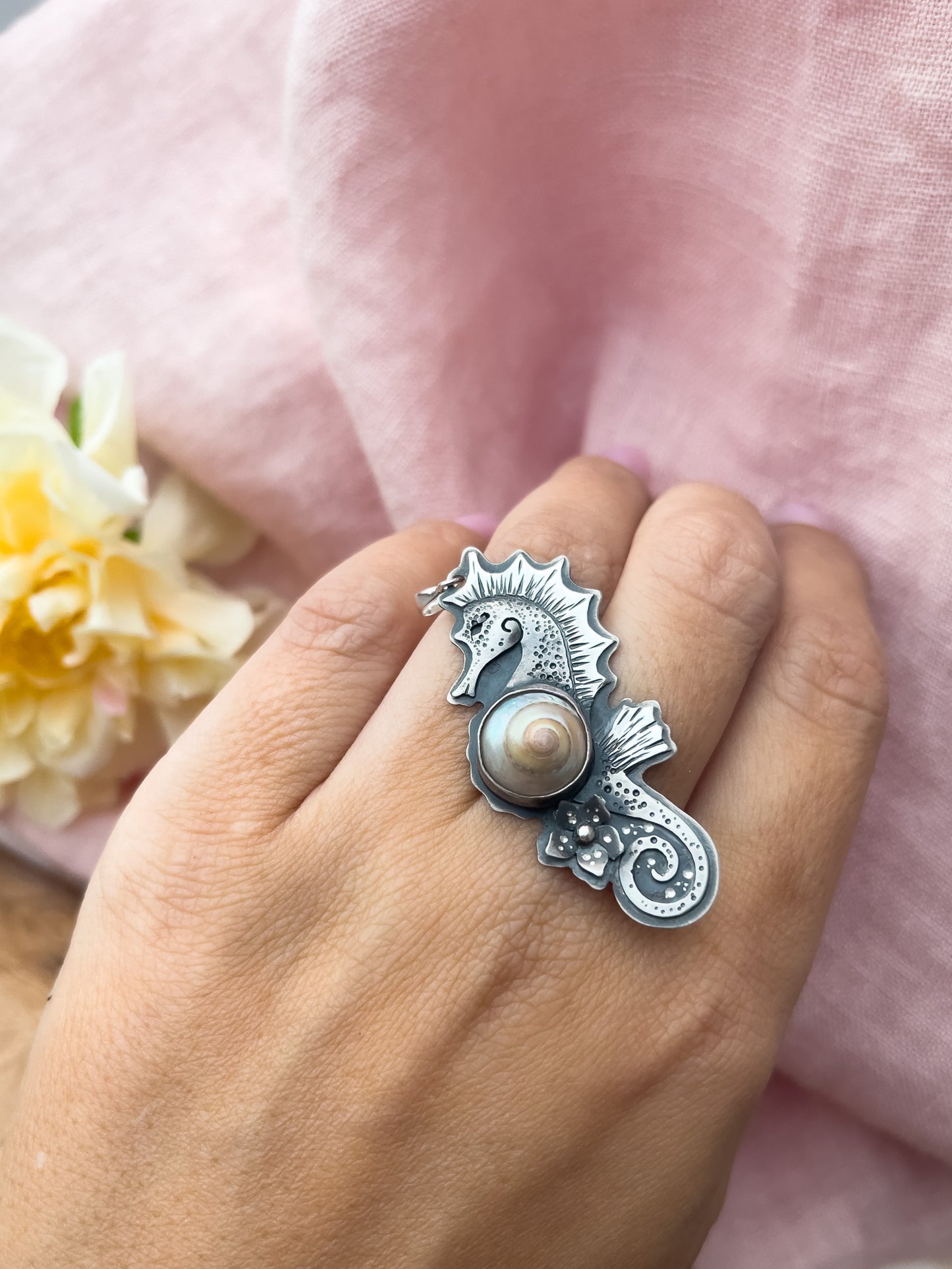 The California Seahorse Necklace II
