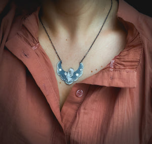 The Night Owl Bib Necklace