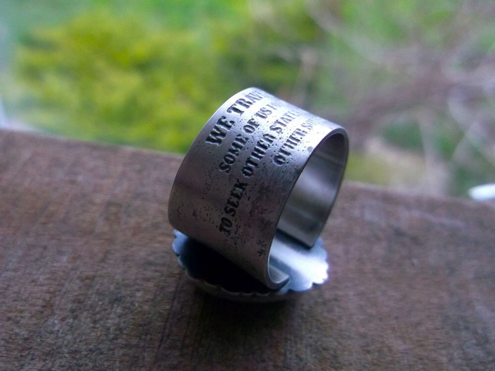 The Traveler Ring Size 8 US