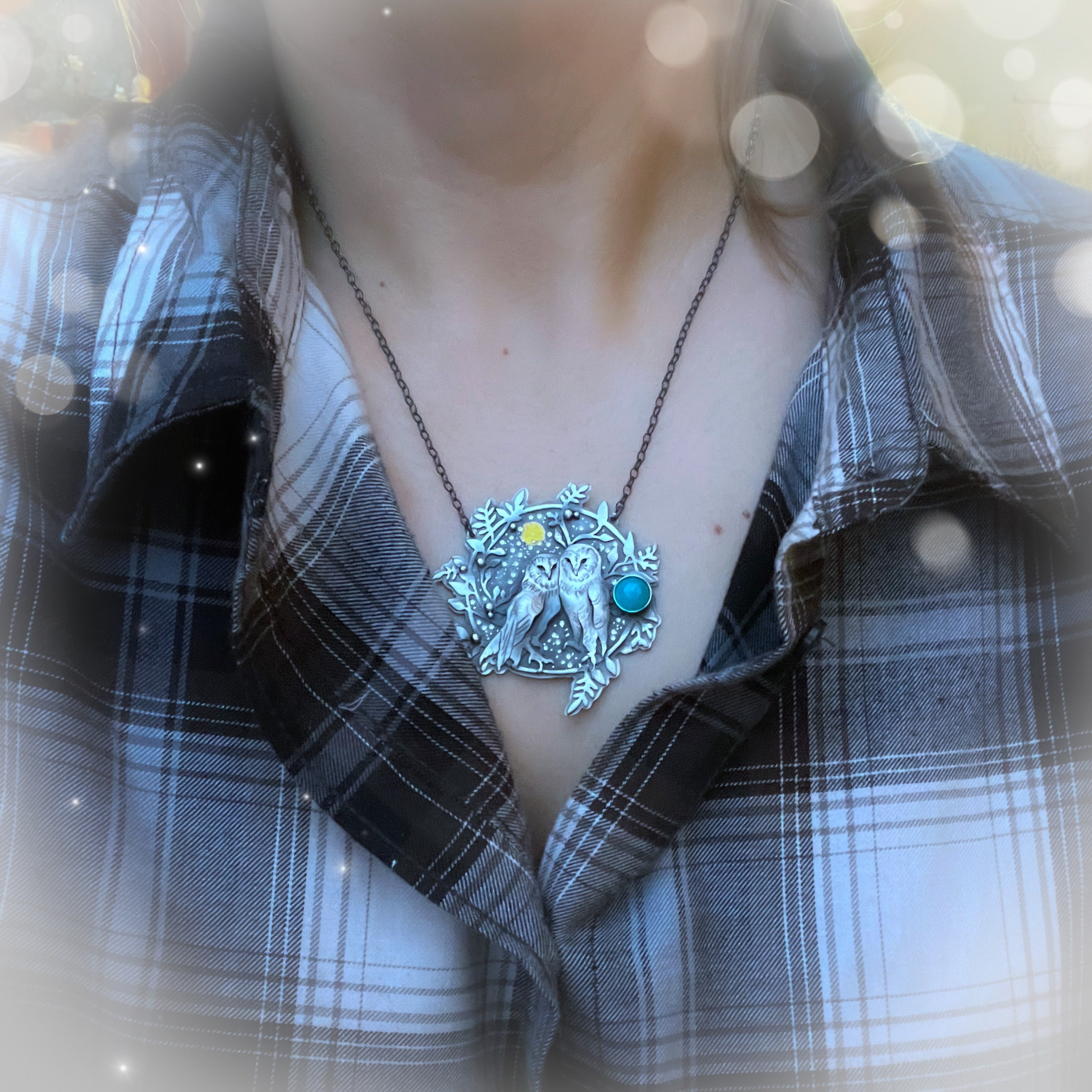 The Barn Owl’s Love Necklace