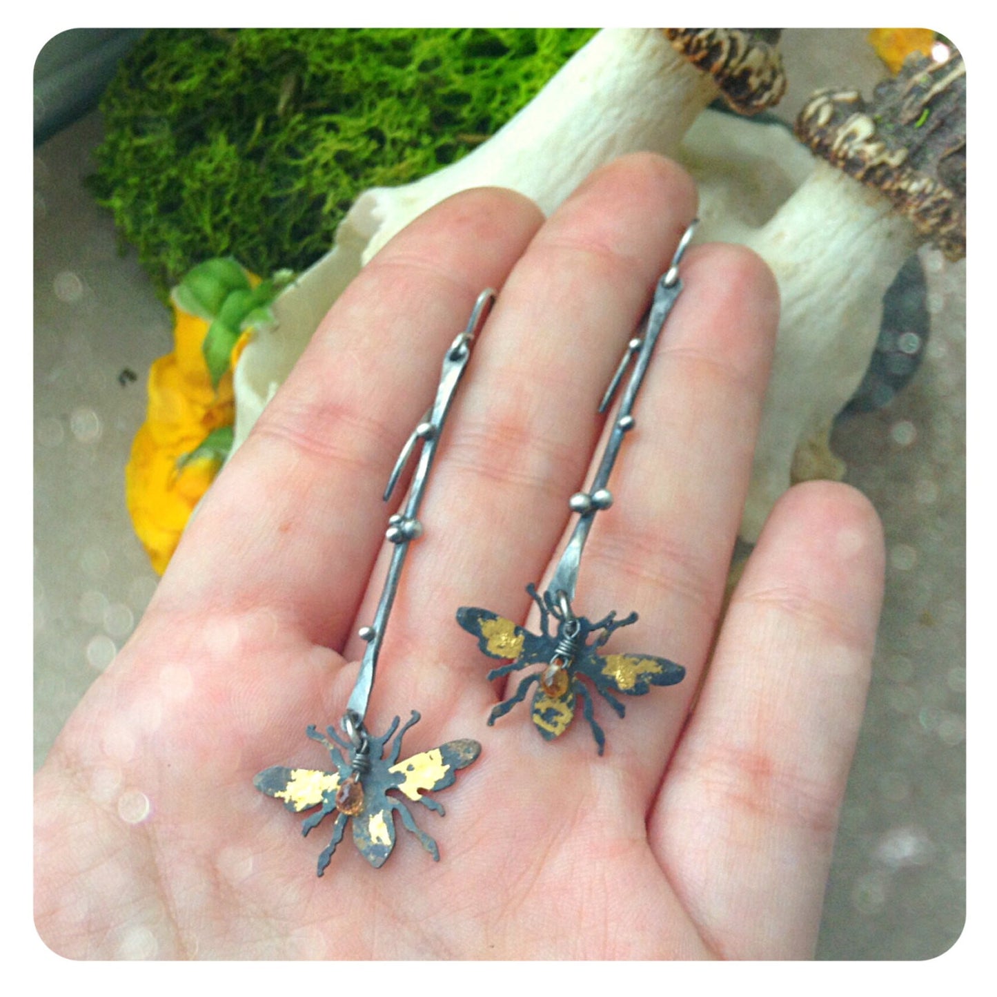 The Honey Bee Keum Boo Earrings