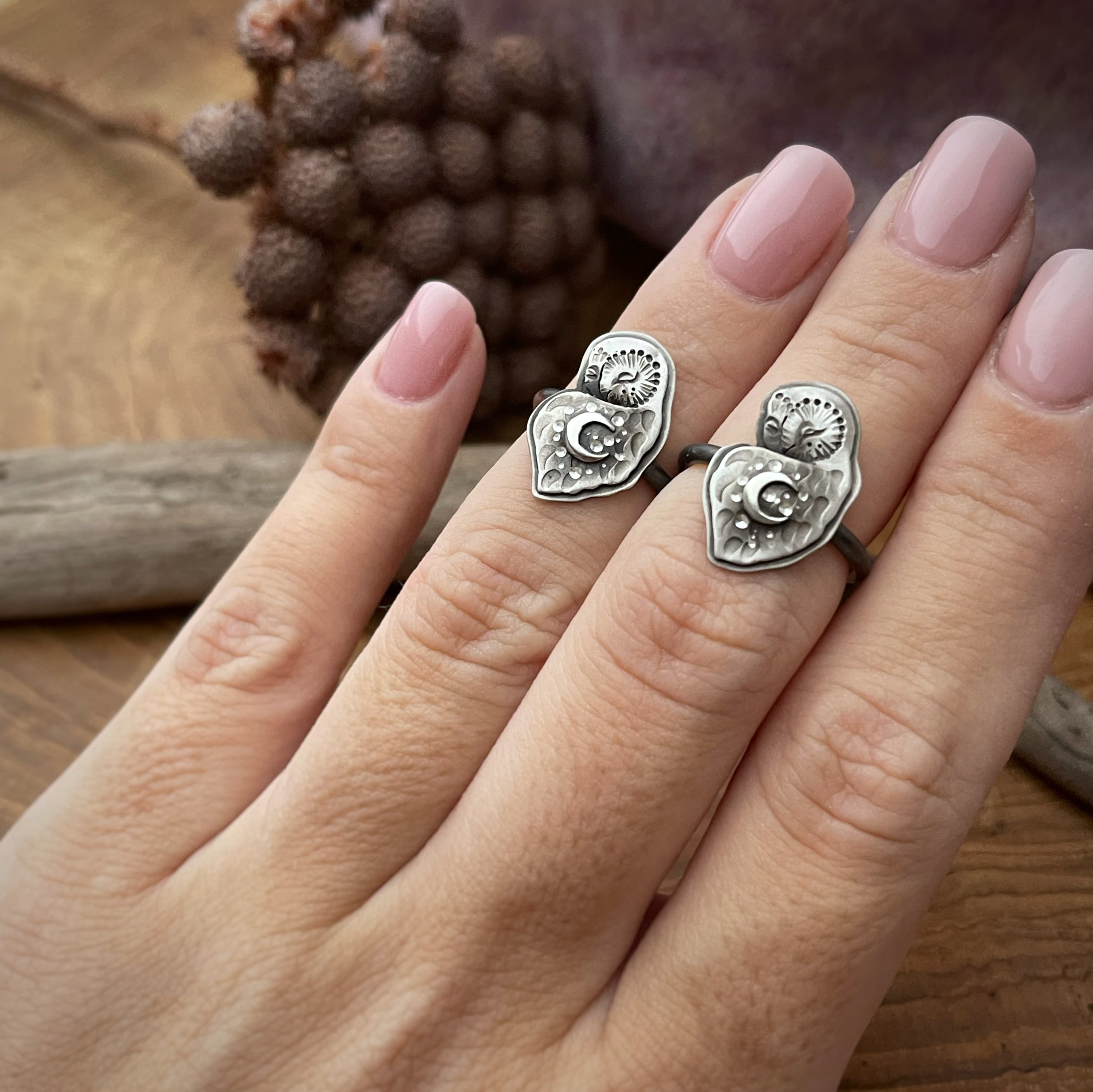 The Sleeping Barn Owl Ring