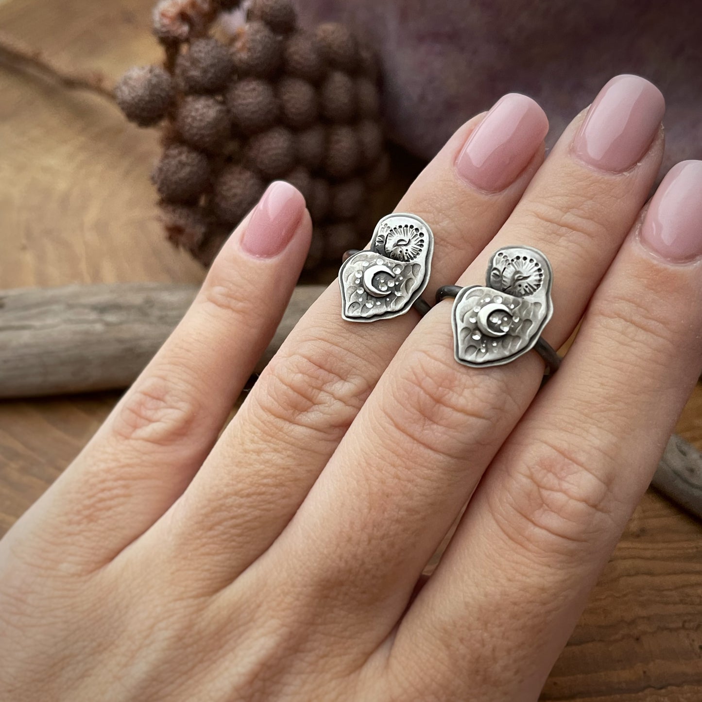 The Sleeping Barn Owl Ring