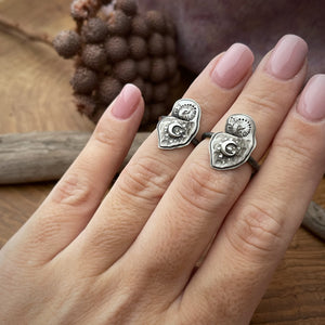 The Sleeping Barn Owl Ring