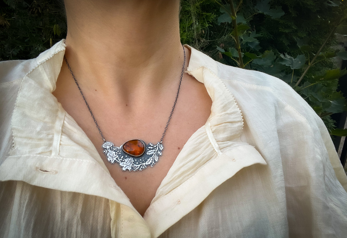 The Harvest Necklace - Baltic Amber