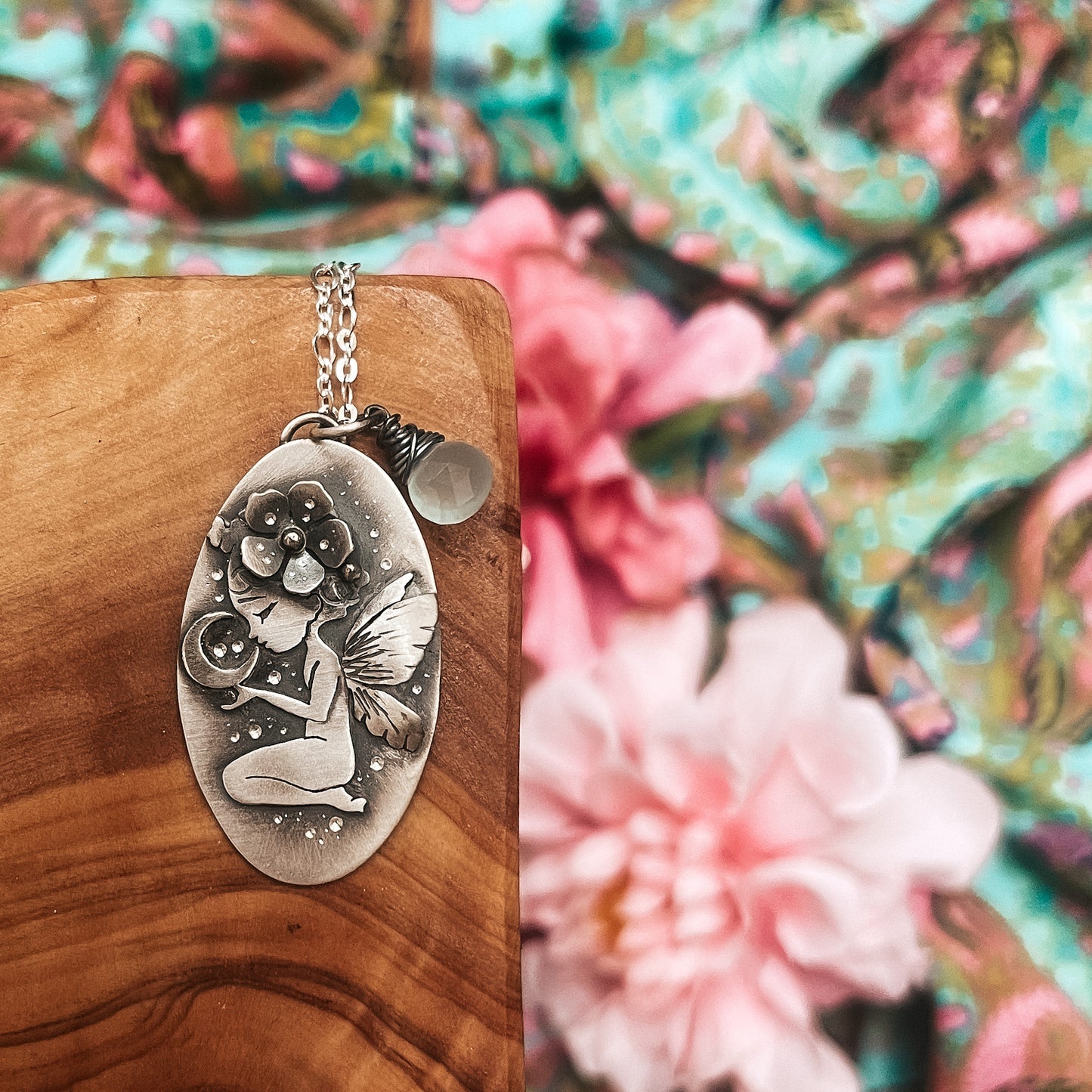 Fairy & Moon Necklace