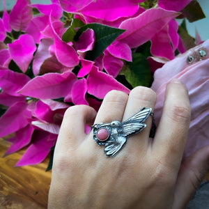 The Small Healer Necklace - Hummingbird Necklace