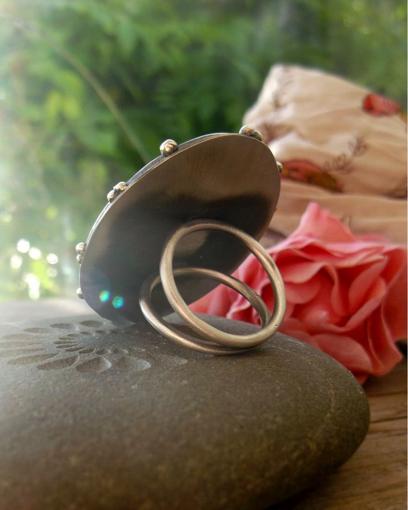 The Raven Shadowbox Ring