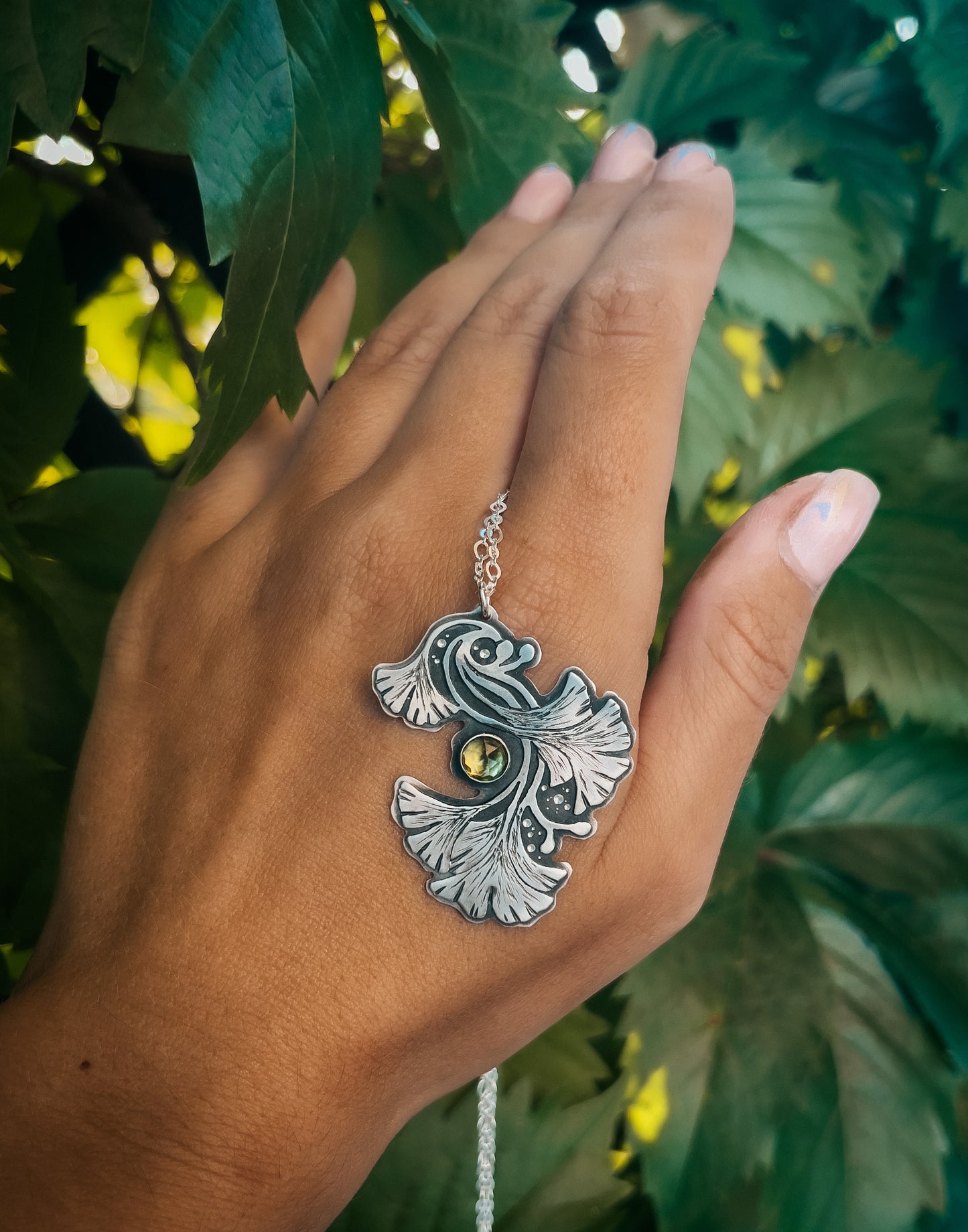 The Gingko Necklace
