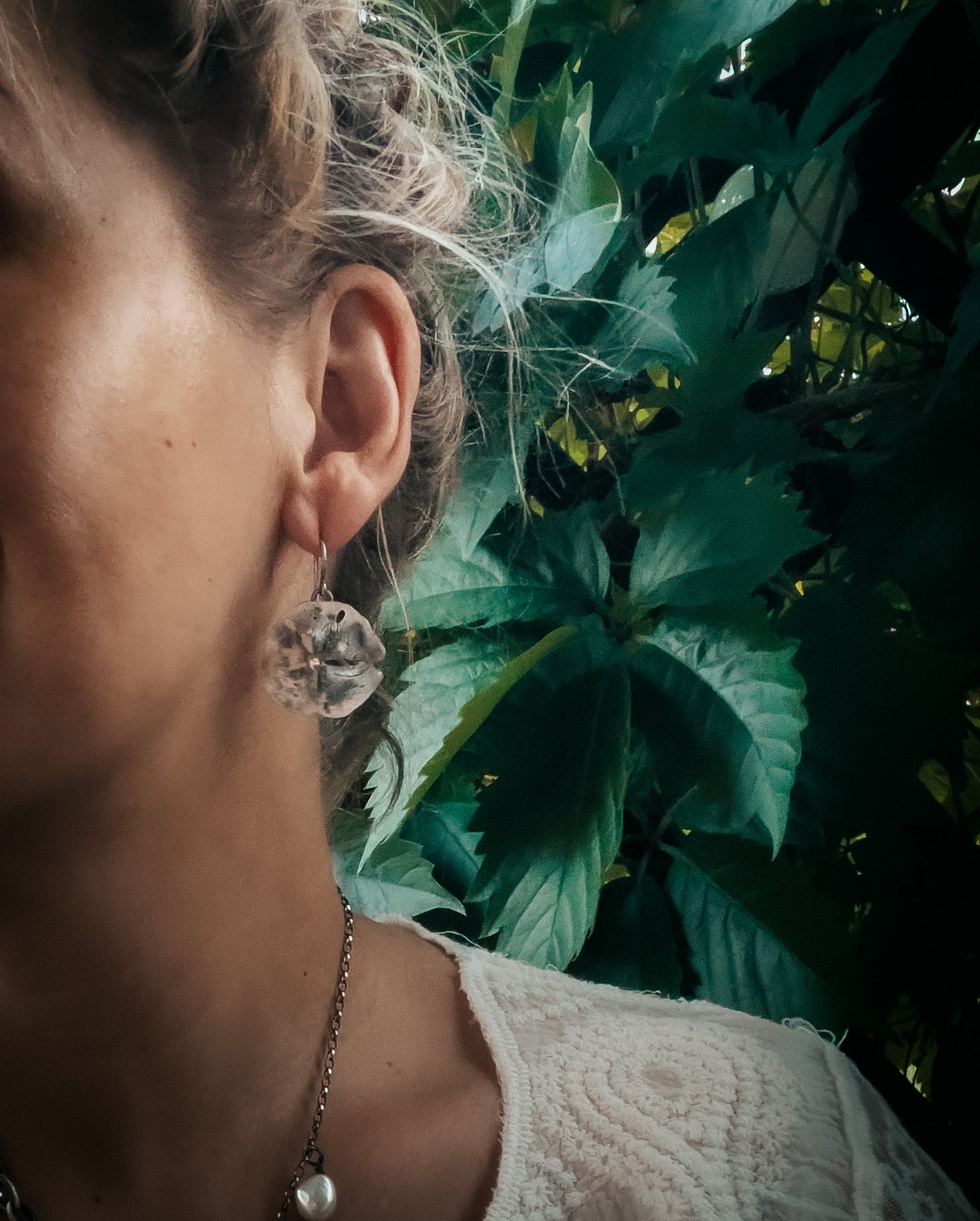 The Sand Dollar Earrings No2