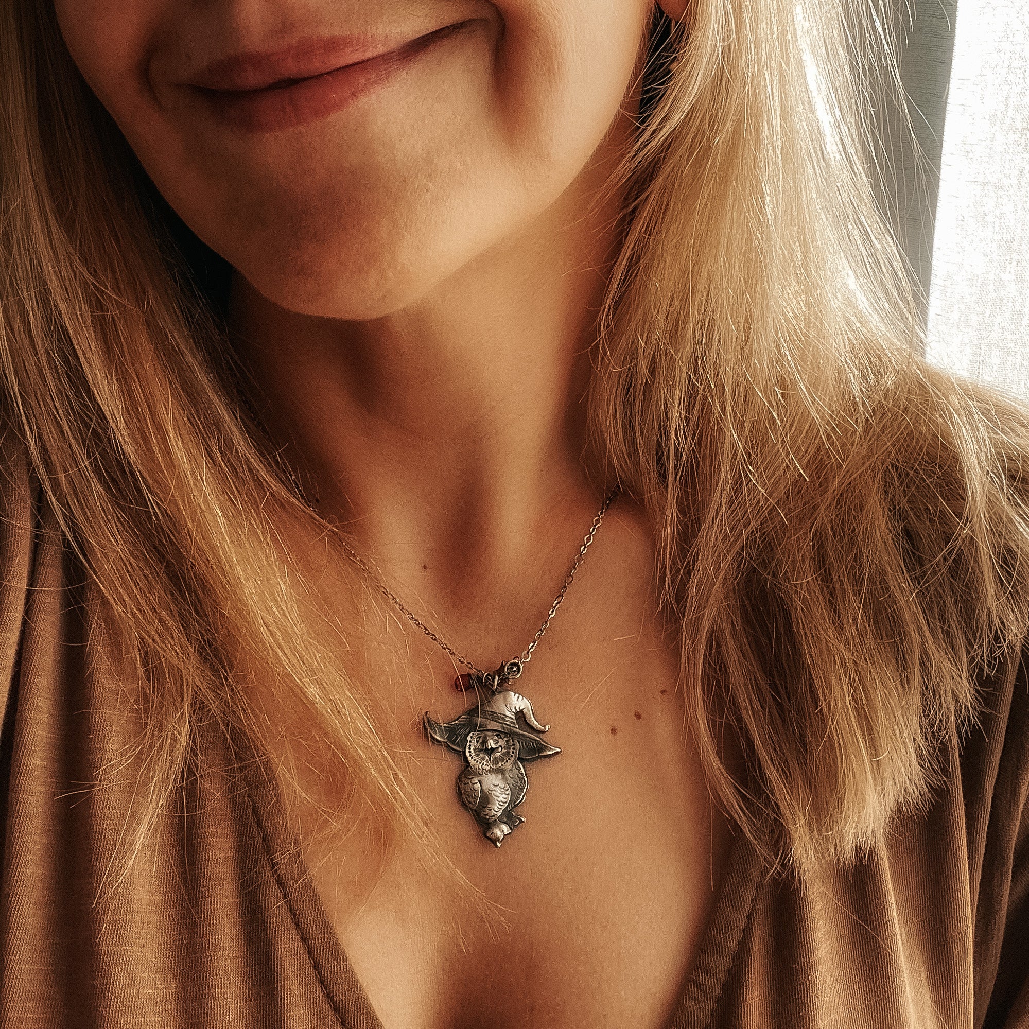 Owl The Wizard Necklace