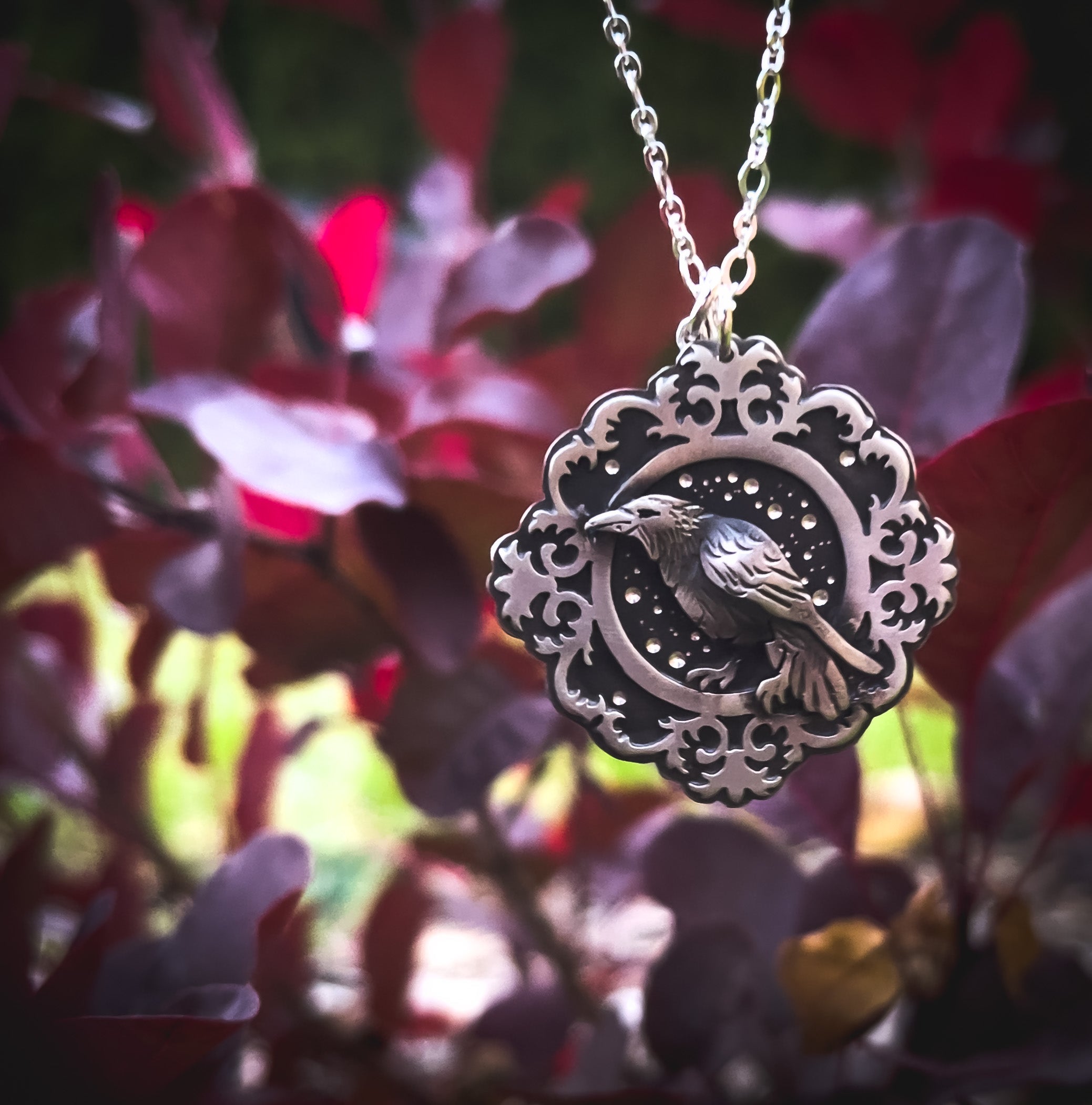 The Royal Raven Necklace
