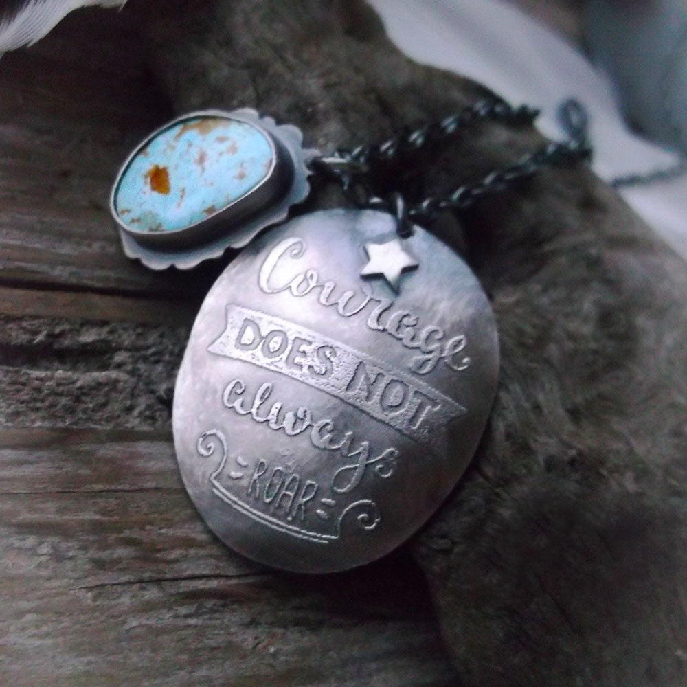 The Courage Turquoise Necklace - Small