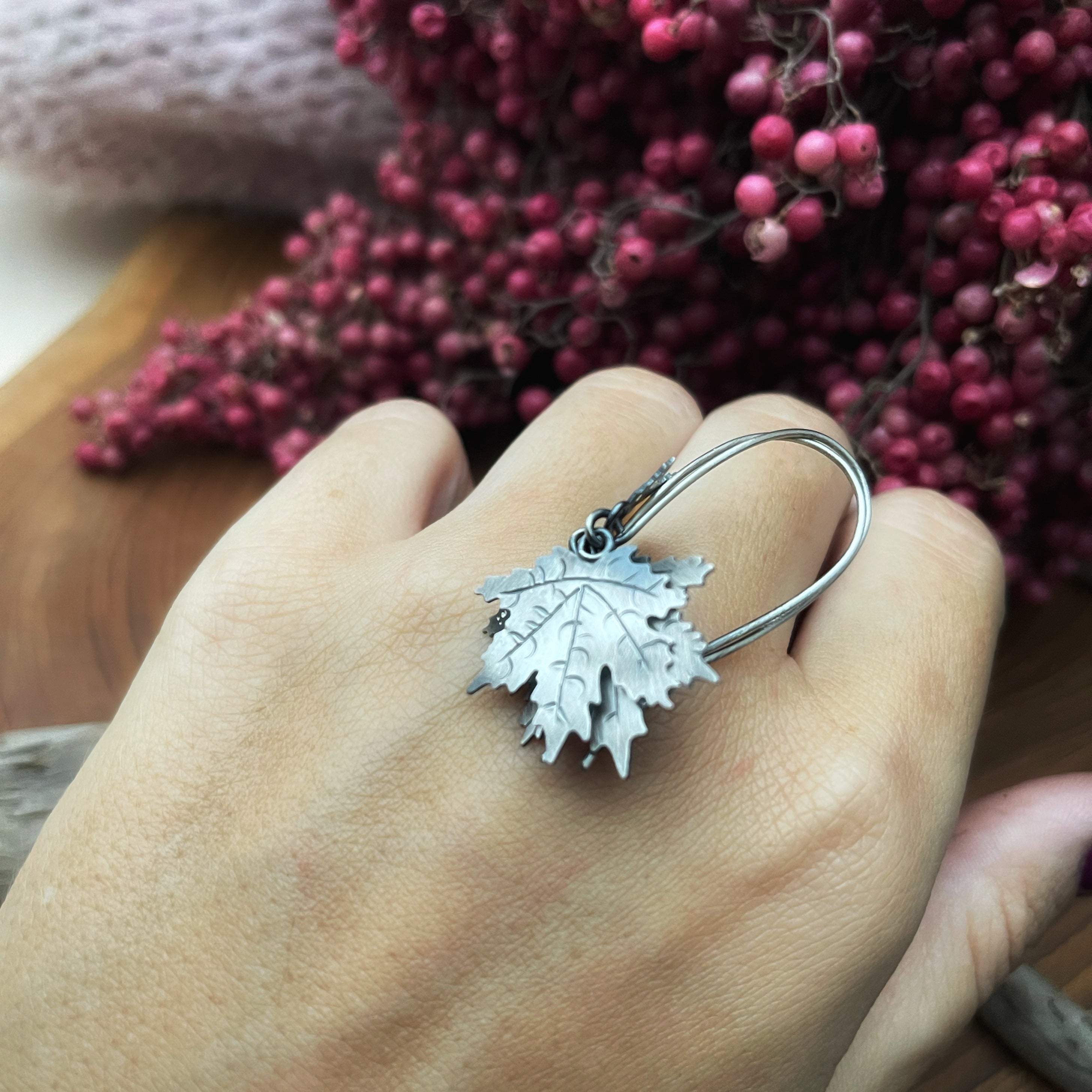 The Autumn Leaf Earrings