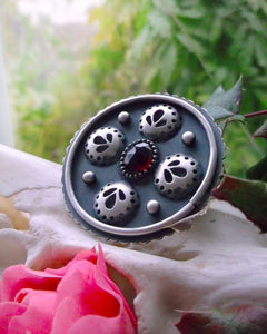 Folklore Garnet Ring