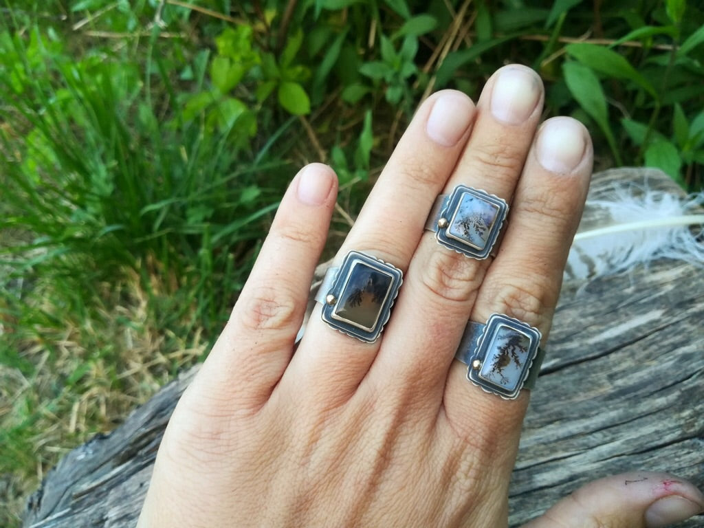 SALE :The Rooted Ring Size 9.25US
