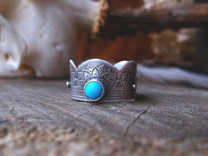 The Wanderlust Turquoise Ring 8.5 US