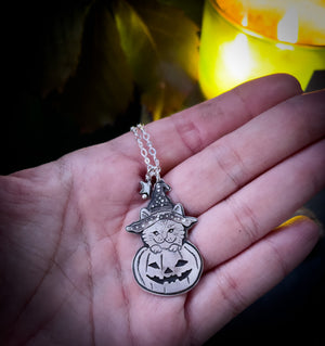 Kitten The Wizard Necklace