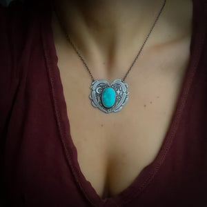The Saguaro Heart Necklace