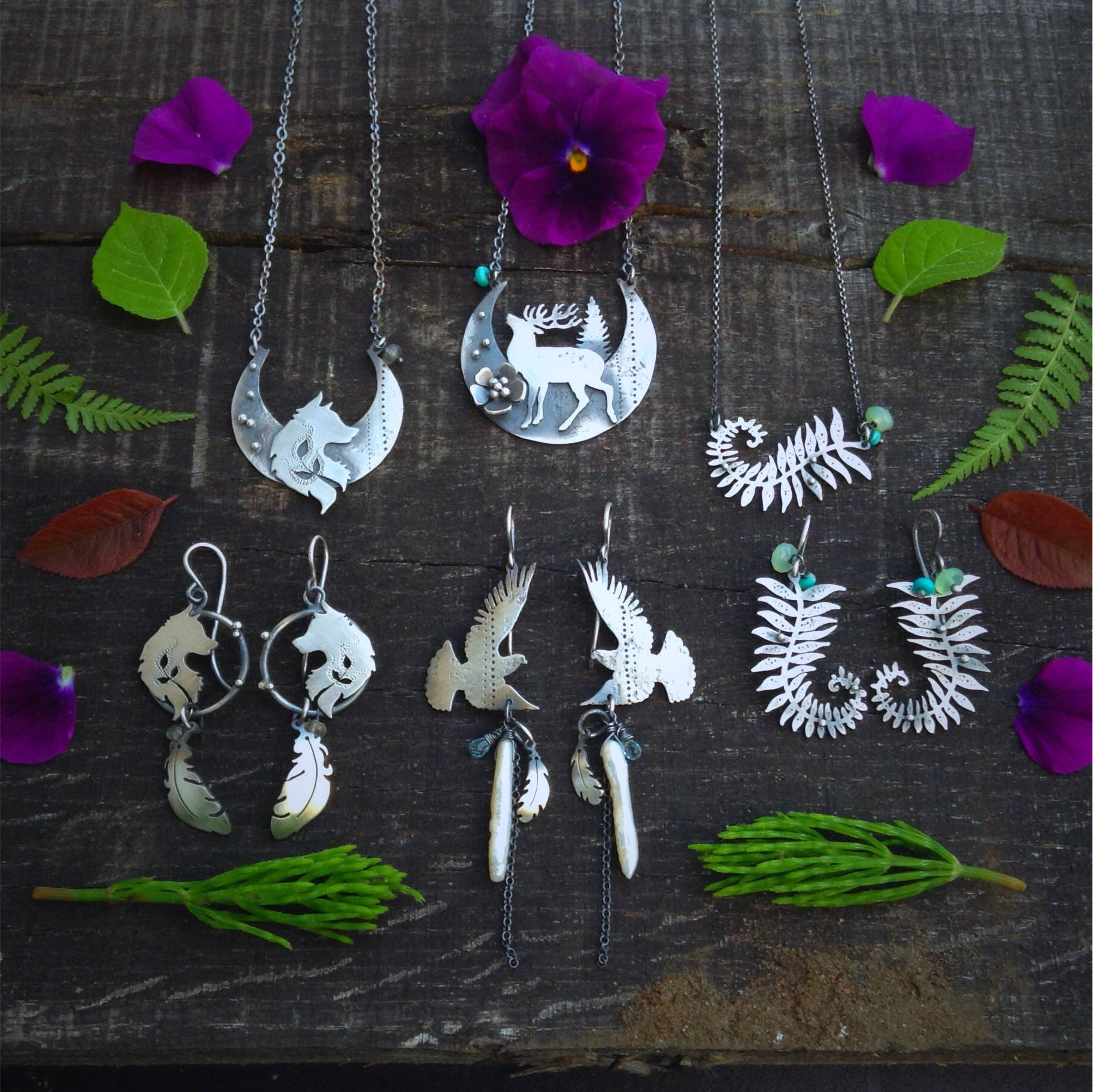 The Wolf Earrings