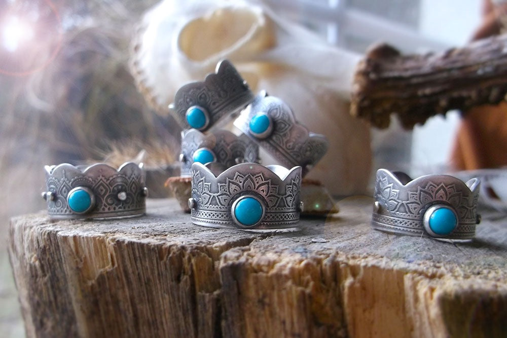 The Wanderlust Turquoise Ring 7 US