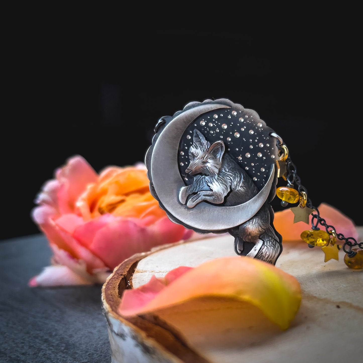 The Fox & The Moon Necklace