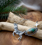 The Fawn & Boulder Turquoise Necklace I