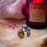 Amber Hawk Medicine Ring 6US