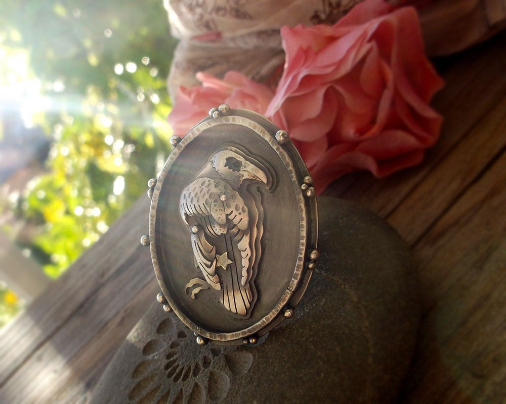 The Raven Shadowbox Ring