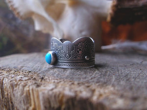 The Wanderlust Turquoise Ring 7 US