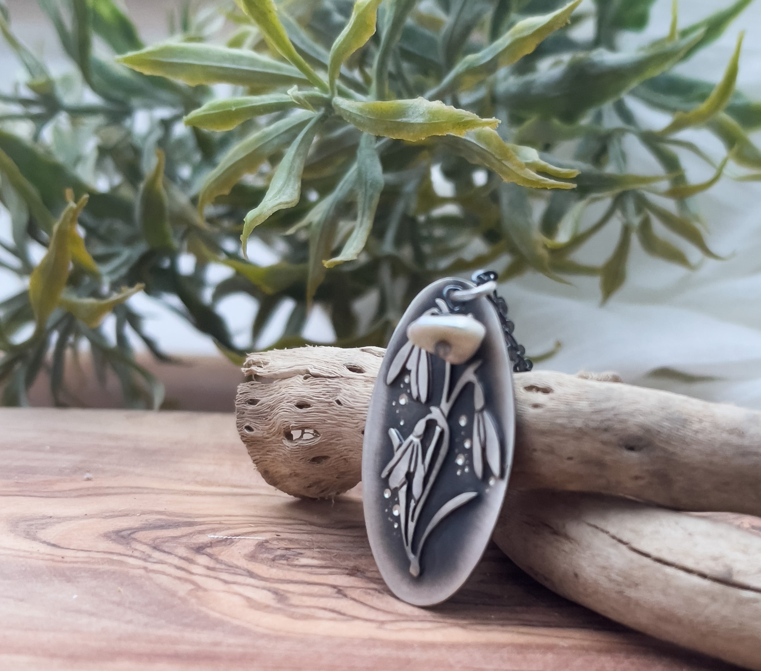 The Dainty Snowdrop Necklace