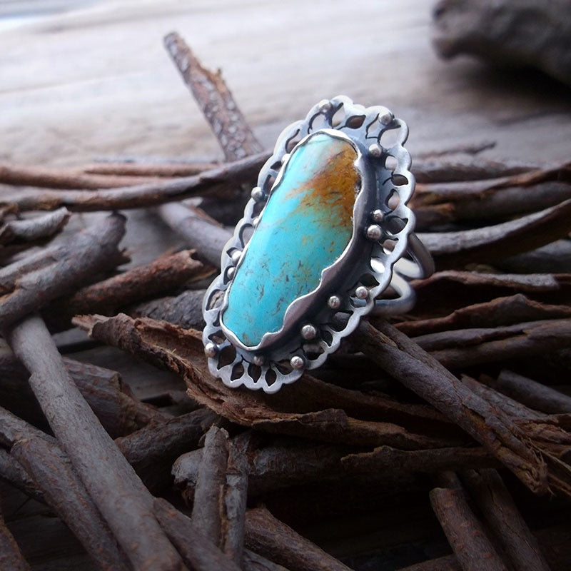 Flora Ring - Arizona Turquoise Ring