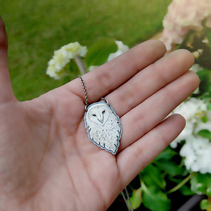 The Barn Owl Necklace
