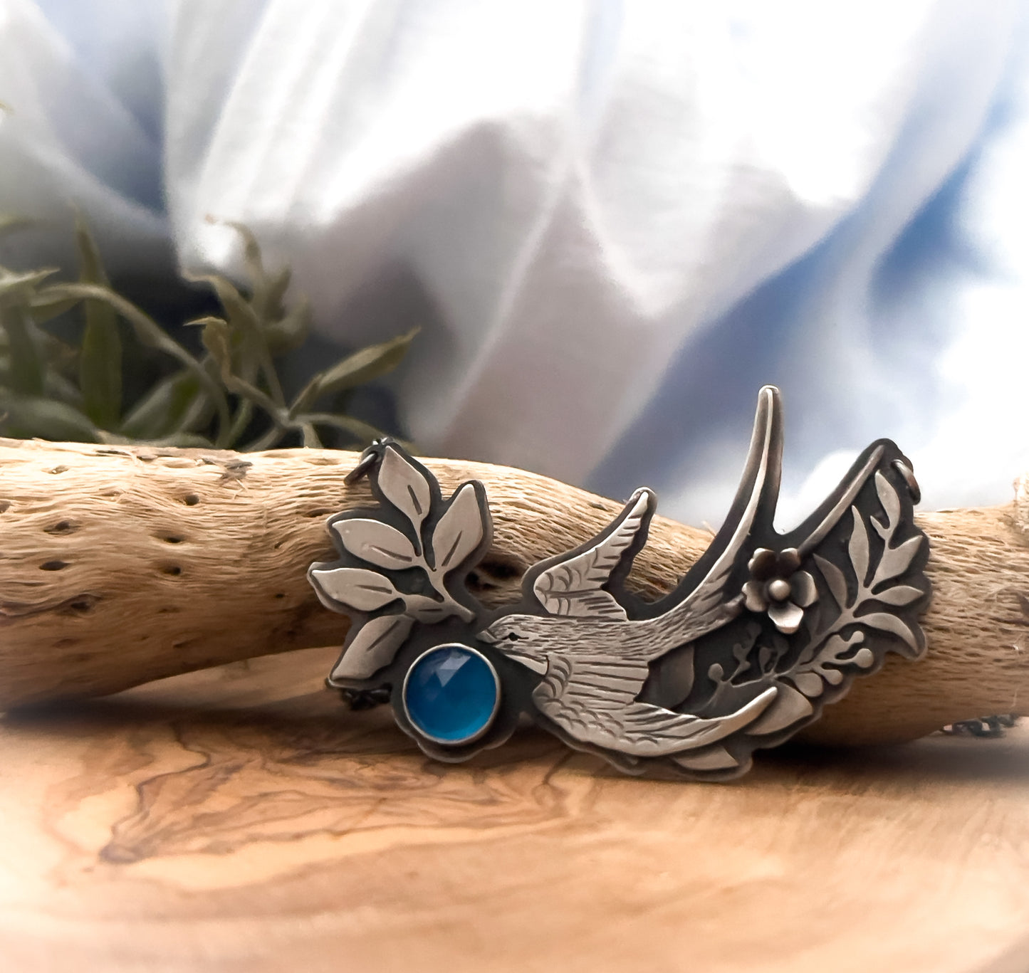 The High Flight Necklace - Swallow Necklace