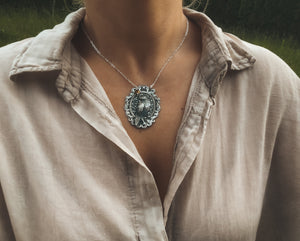 The Royal Raven Necklace