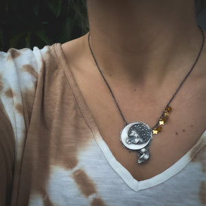The Fox & The Moon Necklace