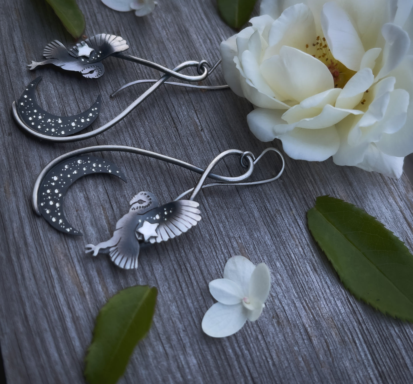 The Night Owl Swing Earrings