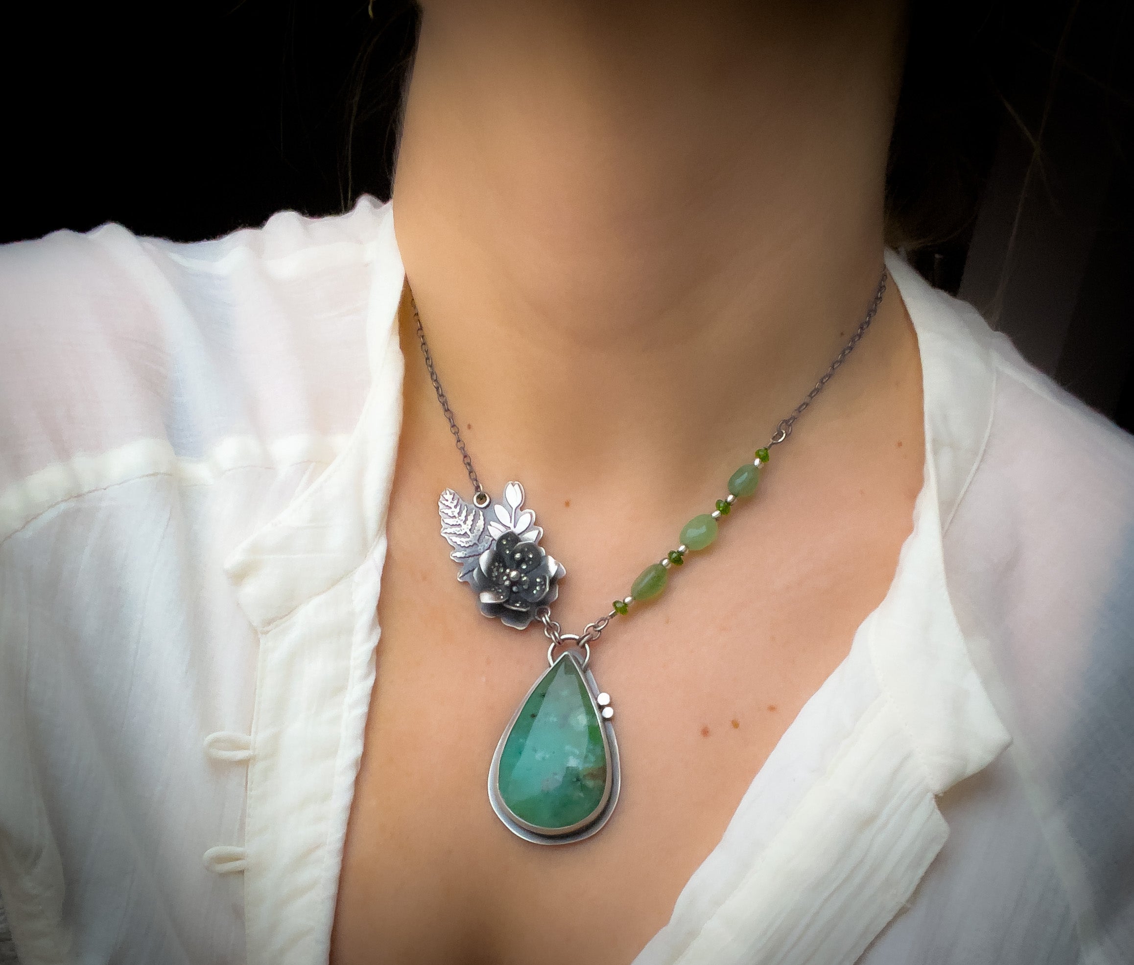 Spring in The Woods Necklace