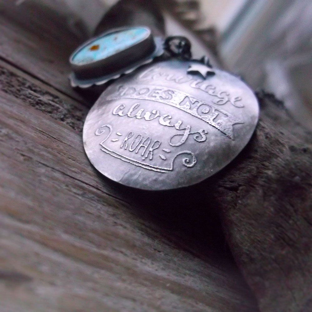 The Courage Turquoise Necklace - Small