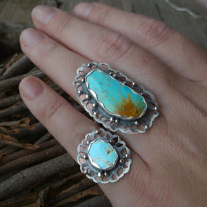 Flora Ring - Nevada Turquoise Ring