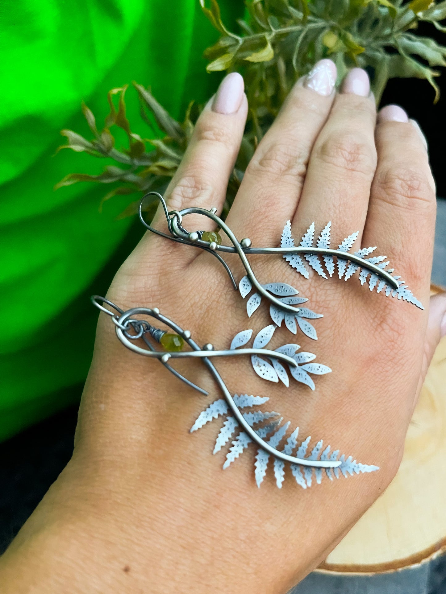 The Flora Fern Earrings