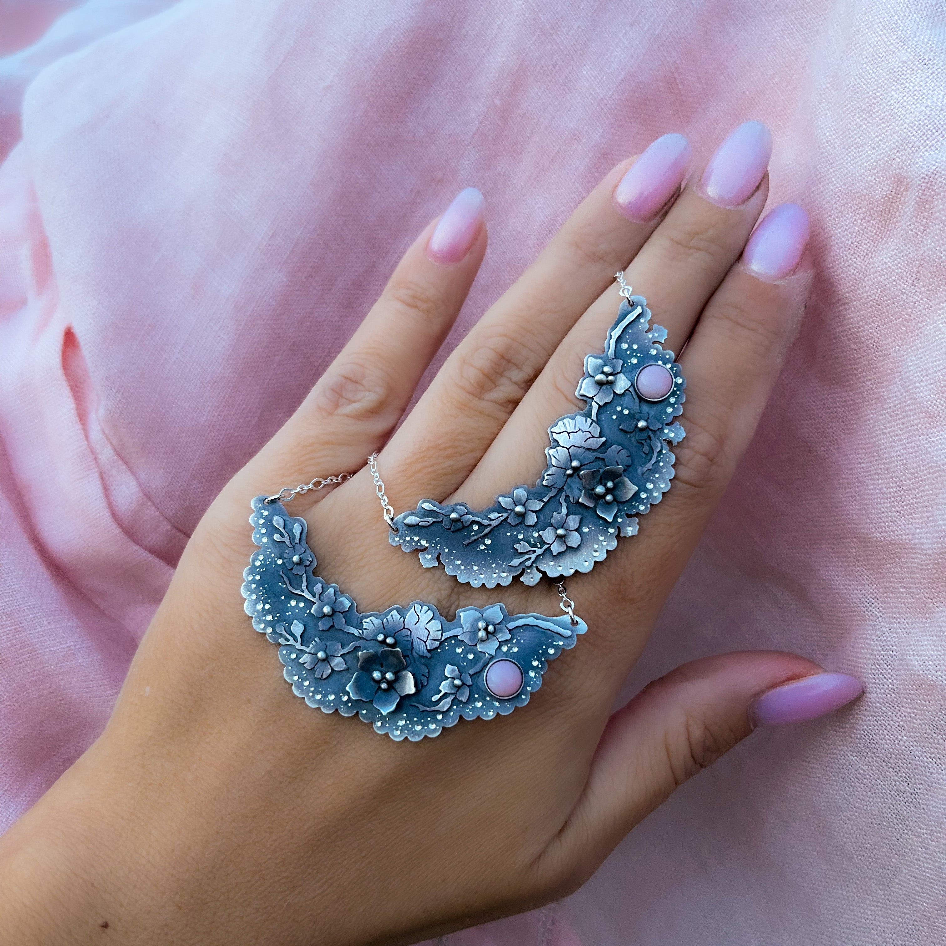 The Sakura Arc Necklace No.2