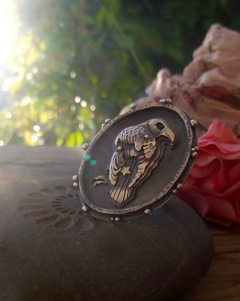 The Raven Shadowbox Ring