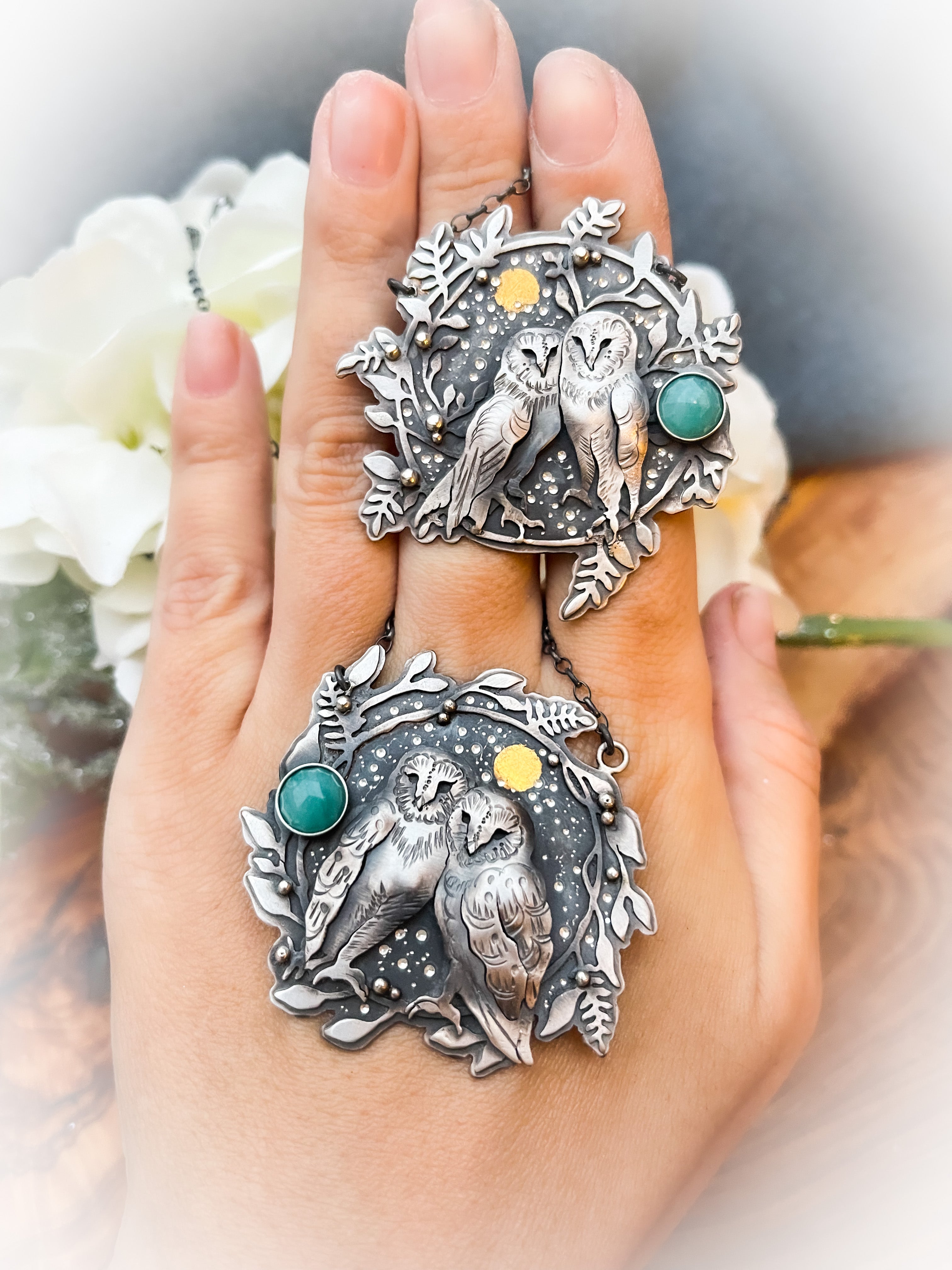 The Barn Owl’s Love Necklace