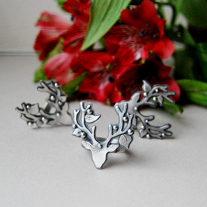 Tribe Song Ring - Deer Totem Ring