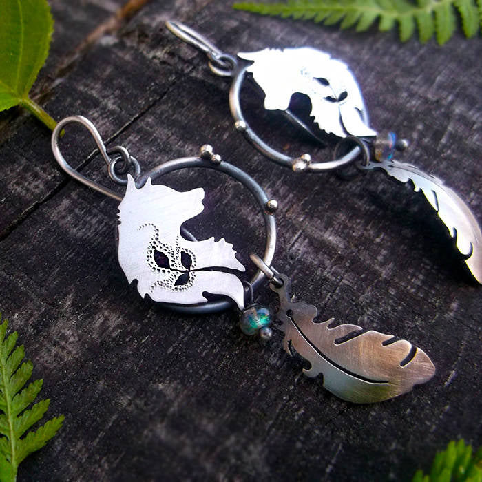 The Wolf Earrings