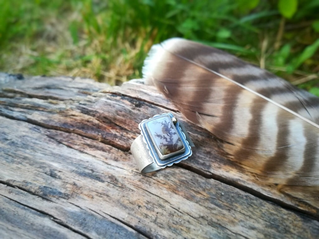 SALE :The Rooted Ring Size 9.25US