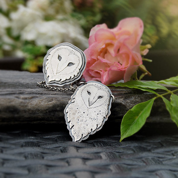 The Barn Owl Necklace