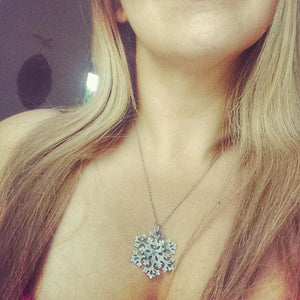 MADE TO ORDER - Dancing Snowflake Necklace